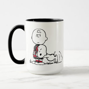 Mug PEANUTS   Motif rouge et noir