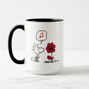 Mug PEANUTS   Motif rouge et noir