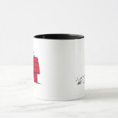 Mug PEANUTS | Motif rouge et noir (Centre)