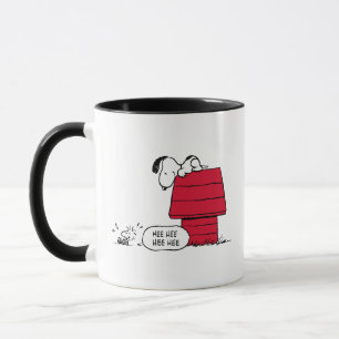 Mug PEANUTS   Motif rouge et noir