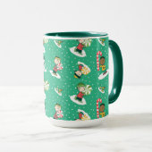 Mug Peanuts Peppermint Dreams Snowflake Motif (Devant droit)