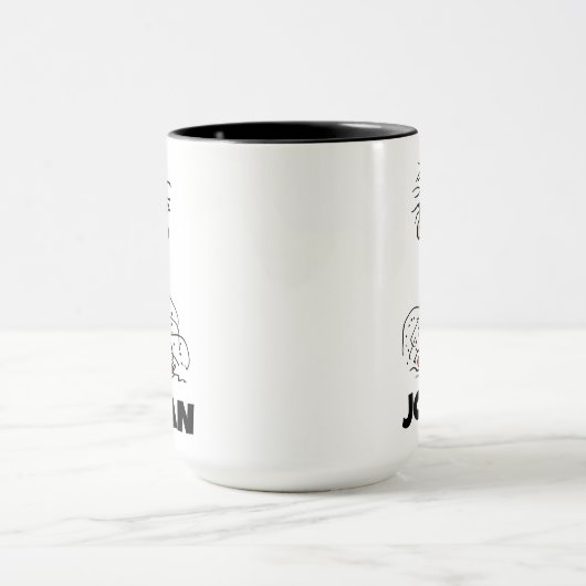 Mug PEANUTS | Pigpen | Ajouter Votre Nom (Centre)