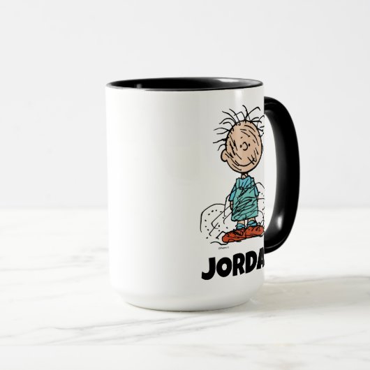 Mug PEANUTS | Pigpen | Ajouter Votre Nom (Devant droit)
