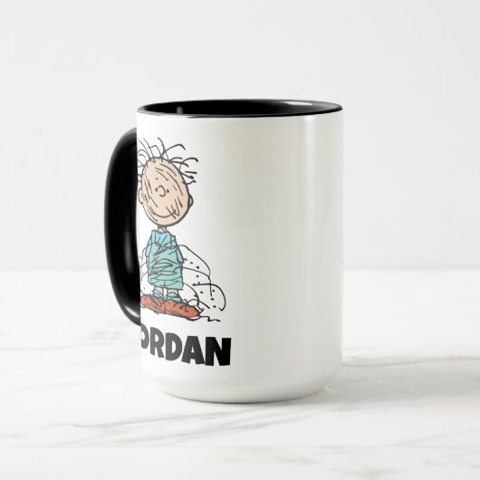 Mug PEANUTS | Pigpen | Ajouter Votre Nom (Devant gauche)