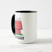 Mug Peanuts | Snoopy fait la sieste (Devant gauche)