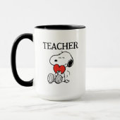 Mug Peanuts | Snoopy Heart Hug Teacher (Gauche)