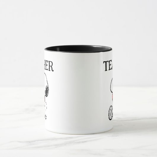 Mug Peanuts | Snoopy Heart Hug Teacher (Centre)