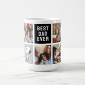 Mug PEANUTS | Snoopy - Meilleur Papa Photo Collage (Centre)