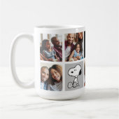 Mug PEANUTS | Snoopy - Meilleur Papa Photo Collage (Gauche)