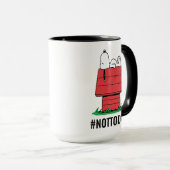 Mug Peanuts | Snoopy Napping (Devant droit)