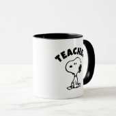 Mug Peanuts | Snoopy Turns Teacher (Devant droit)