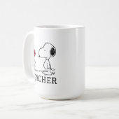 Mug PEANUTS | Snoopy & Woodstock Teacher (Devant gauche)