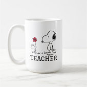 Mug PEANUTS | Snoopy & Woodstock Teacher (Gauche)