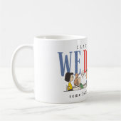 Mug Peanuts We Did It Graduation Funny Quote Snoopy (Gauche)