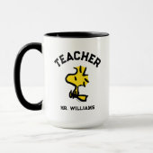 Mug Peanuts | Woodstock Looking Ahead Teacher (Gauche)