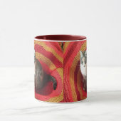 Mug Pearl Cat sur l'Afghanistan (Centre)
