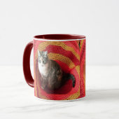 Mug Pearl Cat sur l'Afghanistan (Devant gauche)