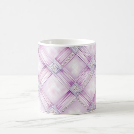 Mug Pearl violet rose (Centre)