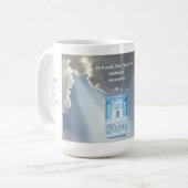 Mug Pearly Gates Phone Co. Blessings, 15 oz de café Mu (Devant gauche)