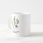 Mug Peas et Veggie meilleur amis Pun (Devant gauche)