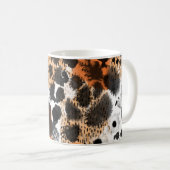 Mug Peau animale : motif léopard créatif. (Devant droit)