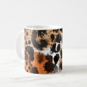 Mug Peau animale : motif léopard créatif. (Devant gauche)