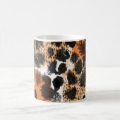Mug Peau animale : motif léopard créatif. (Centre)