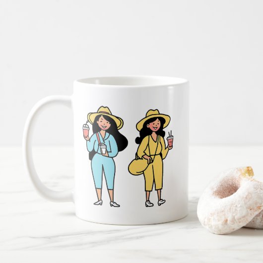 Mug Peau claire (Avec donut)