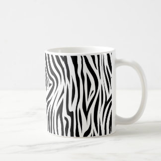 Mug Peau d'animal élégante d'impression de zèbre