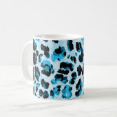 Mug Peau de Cheetah léopard : Aquarelle teinture Vinta (Devant gauche)