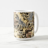 Mug Peau de serpent, tigre (Devant droit)