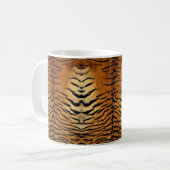 Mug Peau de tigre de Sibérie Faux (Devant gauche)