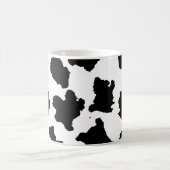Mug Peau de vache Motif noir et blanc (Centre)
