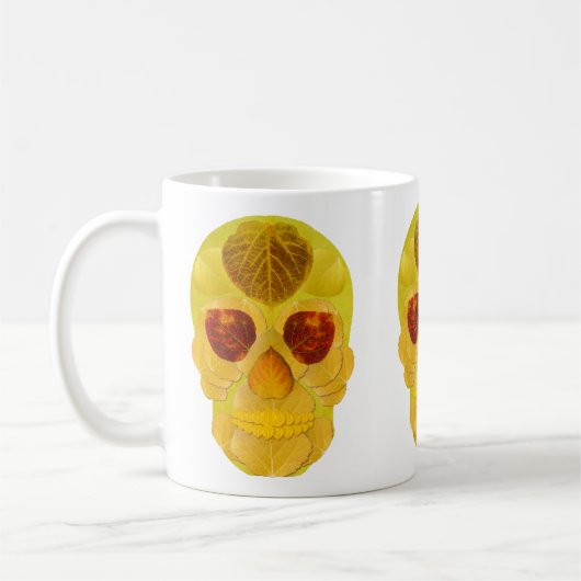 Mug Peau feuille Aspen 1 (Gauche)