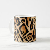 Mug Peau léopard : Motif intemporel (Devant gauche)
