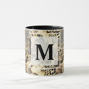 Mug peau, léopard, serpent