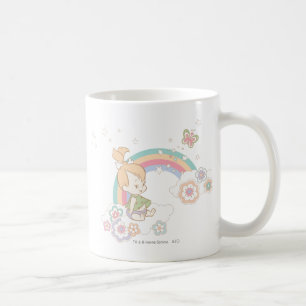 Mug PEBBLES™ Arc-en-ciel et nuages de fleurs