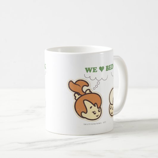 Mug PEBBLES™ et Bam Bam Love Bedrock (Devant droit)