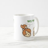 Mug PEBBLES™ et Bam Bam Love Nature (Devant droit)