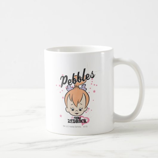 Mug PEBBLES™ Étoiles et coeurs (Droite)