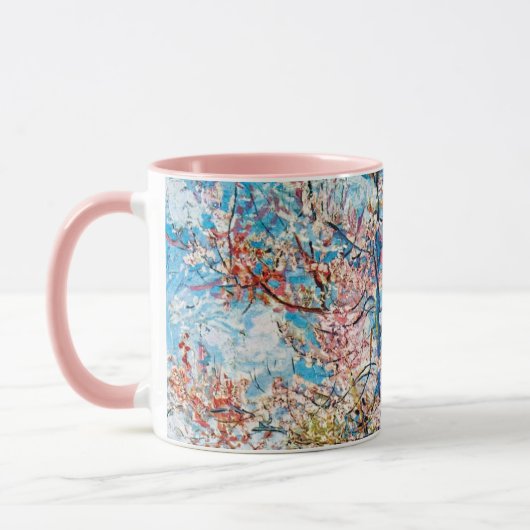 Mug Pêche à fleurs, Van Gogh (Gauche)