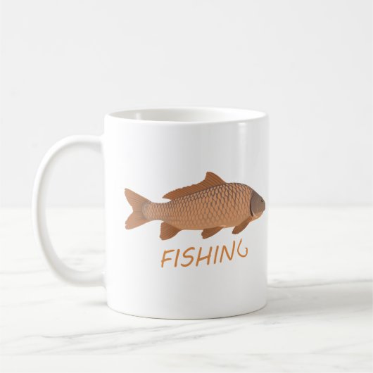 Mug Pêche à la carpe (Gauche)
