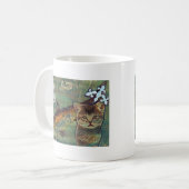 Mug Pêche à la chipe bleue (Devant gauche)