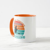 Mug Pêche à la glace amusante (Devant gauche)