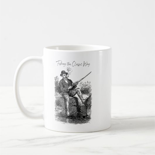 Mug Pêche à la manière classique (Gauche)