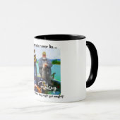 Mug Pêche à la morue au café du pêcheur (Devant droit)