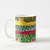 Mug Pêche à la mouche à la truite à la pêche à la lign (Gauche)