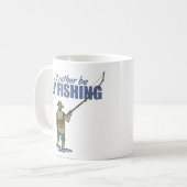 Mug Pêche à la mouche dans les échassiers (Devant gauche)