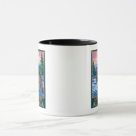 Mug Pêche à la mouche - Latouche, Alaska (Centre)