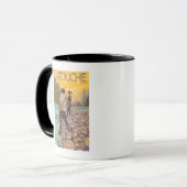 Mug Pêche à la mouche - Latouche, Alaska (Devant gauche)